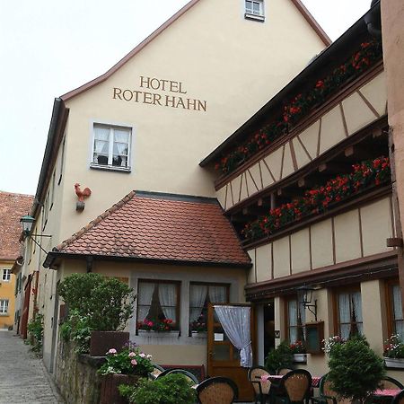 Hotel Roter Hahn Rothenburg ob der Tauber Eksteriør bilde