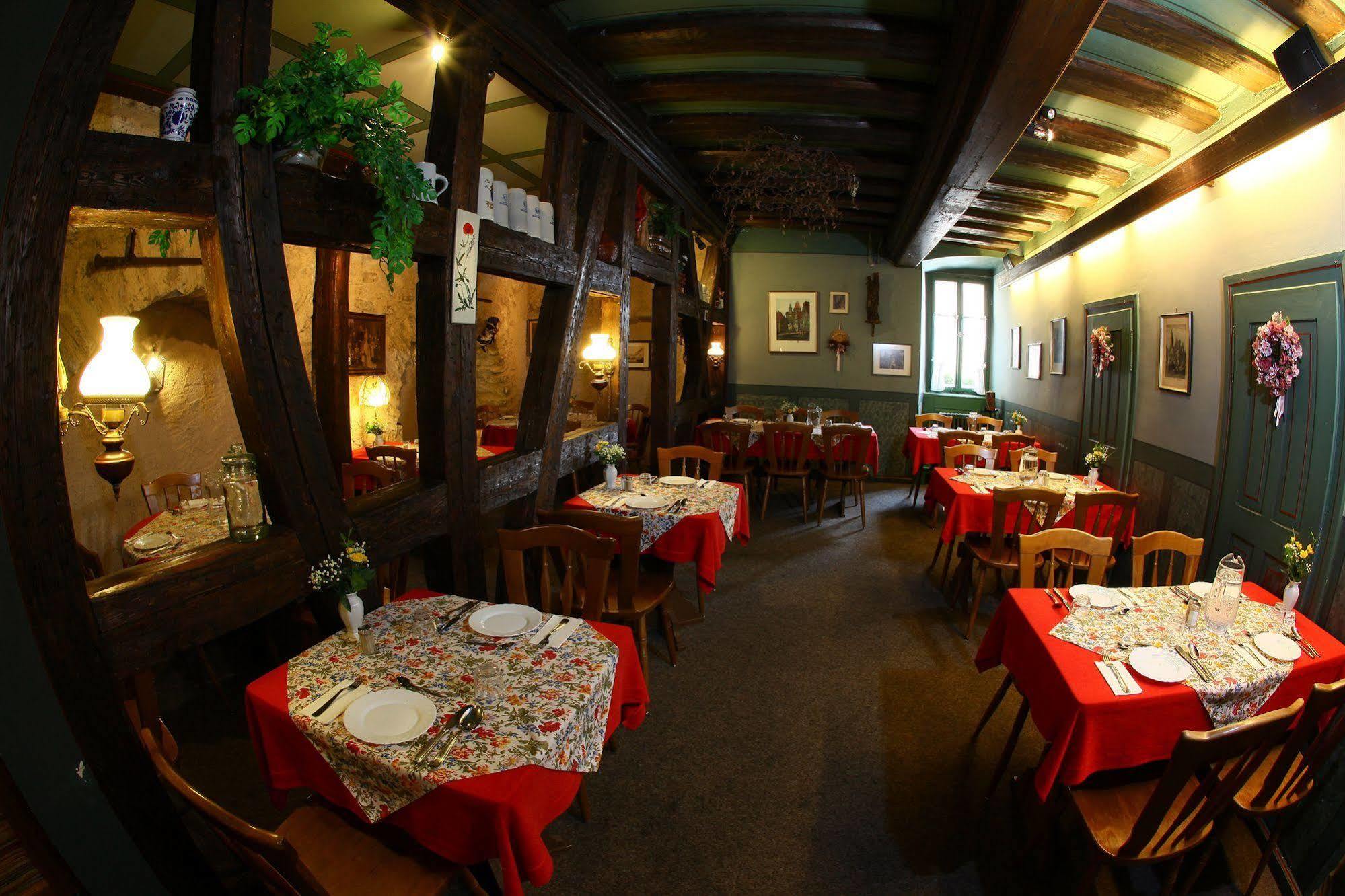 Hotel Roter Hahn Rothenburg ob der Tauber Eksteriør bilde