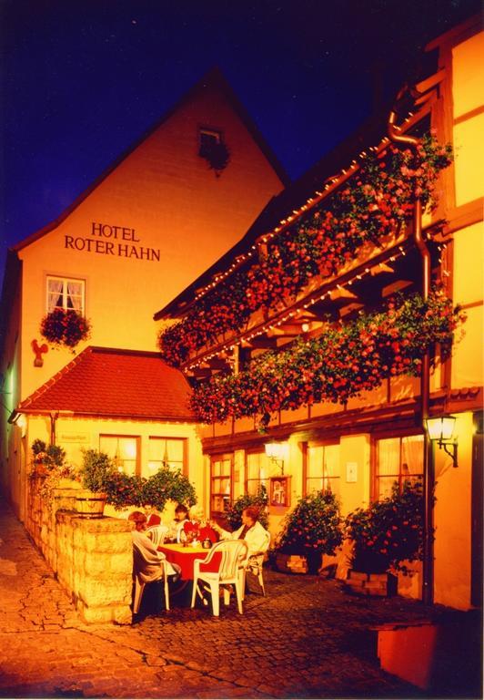 Hotel Roter Hahn Rothenburg ob der Tauber Eksteriør bilde