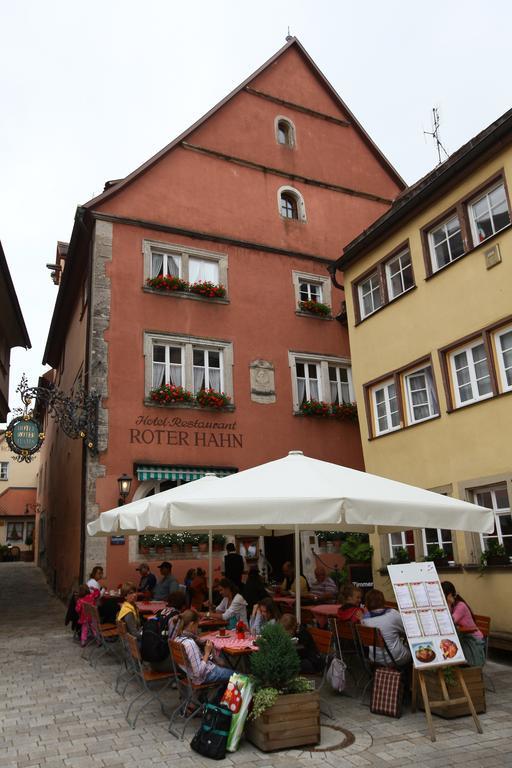 Hotel Roter Hahn Rothenburg ob der Tauber Eksteriør bilde