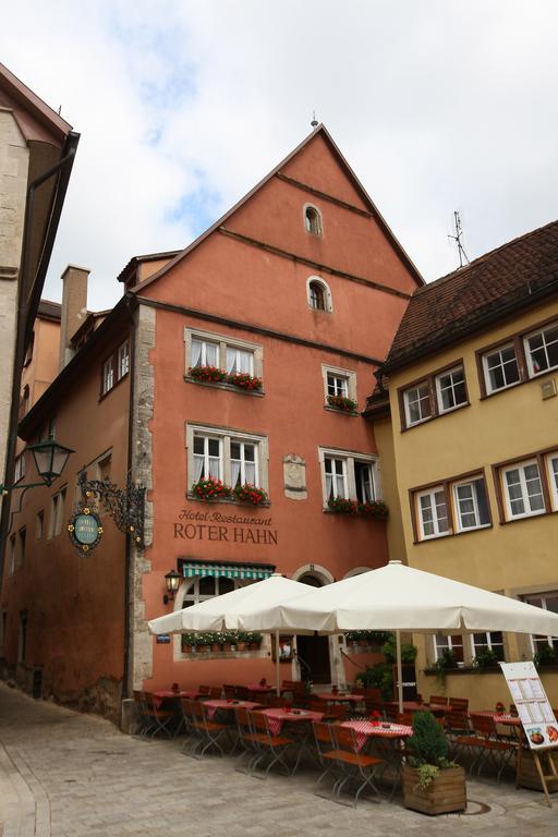 Hotel Roter Hahn Rothenburg ob der Tauber Eksteriør bilde